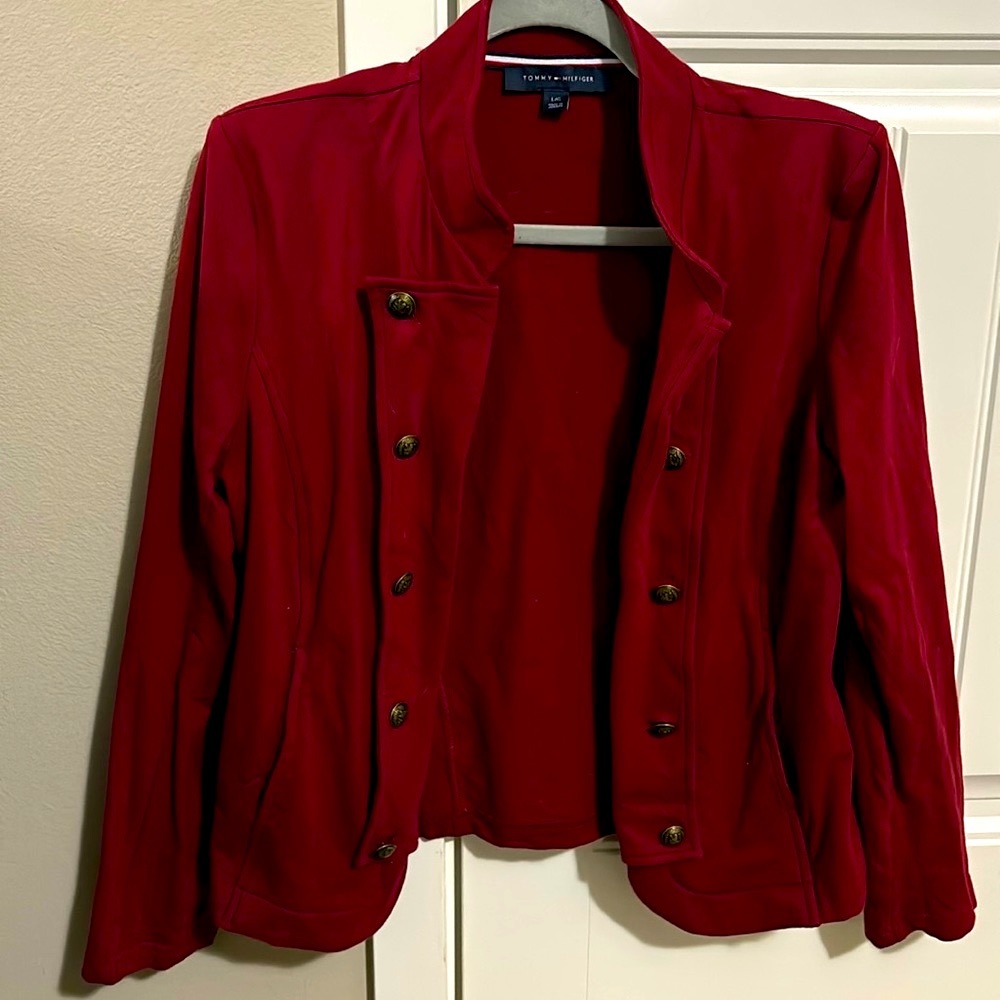 Tommy jacket super cute open front